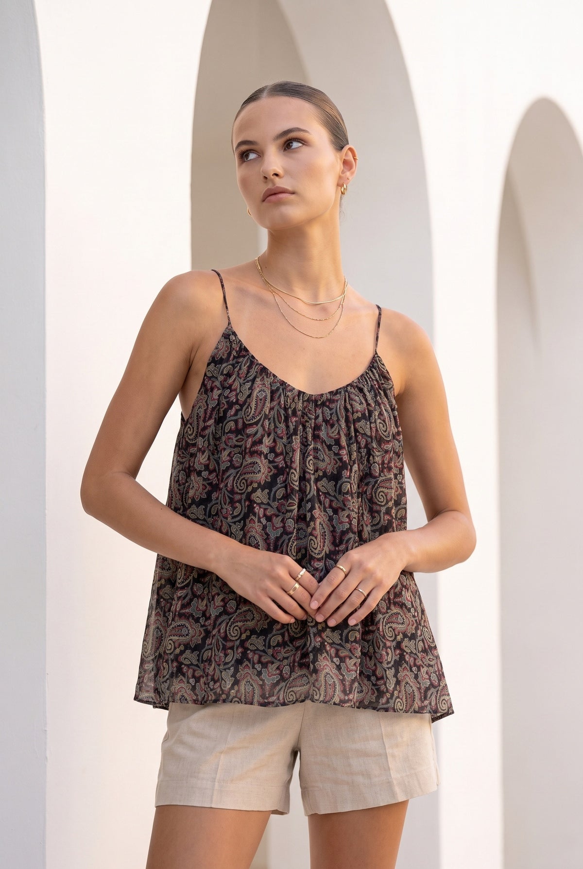 WINNIE SILK TOP