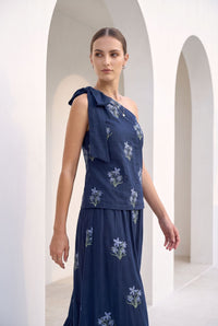 AUDETTE EMBROIDERED SKIRT
