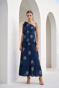 AUDETTE EMBROIDERED SKIRT