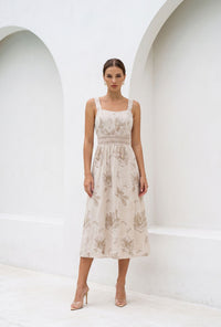 VIOLETTE COTTON SLIP DRESS