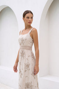 VIOLETTE COTTON SLIP DRESS
