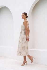 VIOLETTE COTTON SLIP DRESS