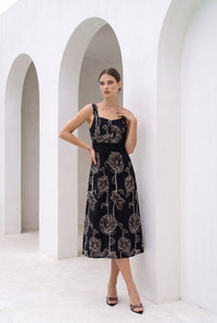 VIOLETTE COTTON SLIP DRESS