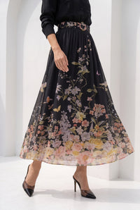 LOUETTA PRINTED SKIRT