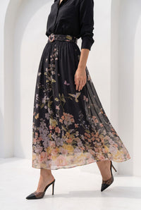 LOUETTA PRINTED SKIRT