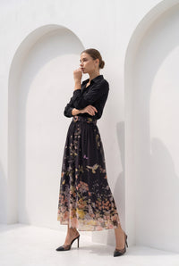 LOUETTA PRINTED SKIRT