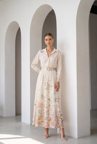 LOUETTA PRINTED SKIRT