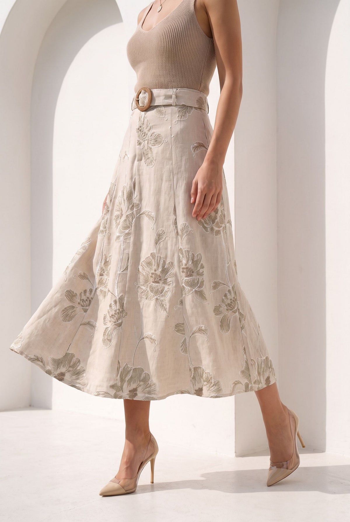 VIOLETTE COTTON SKIRT