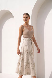 VIOLETTE COTTON SKIRT