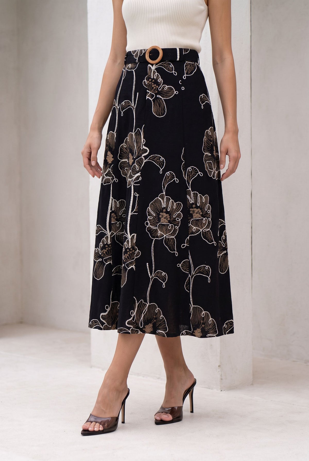 VIOLETTE COTTON SKIRT