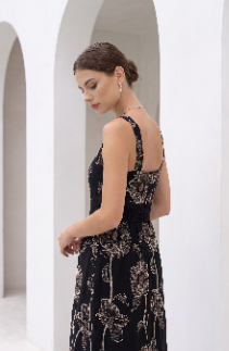 VIOLETTE COTTON SLIP DRESS