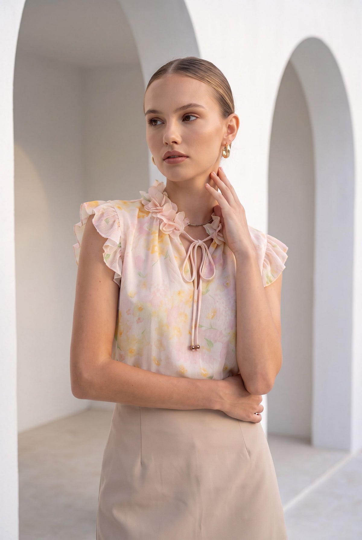 HONEY SLIK BLOUSE