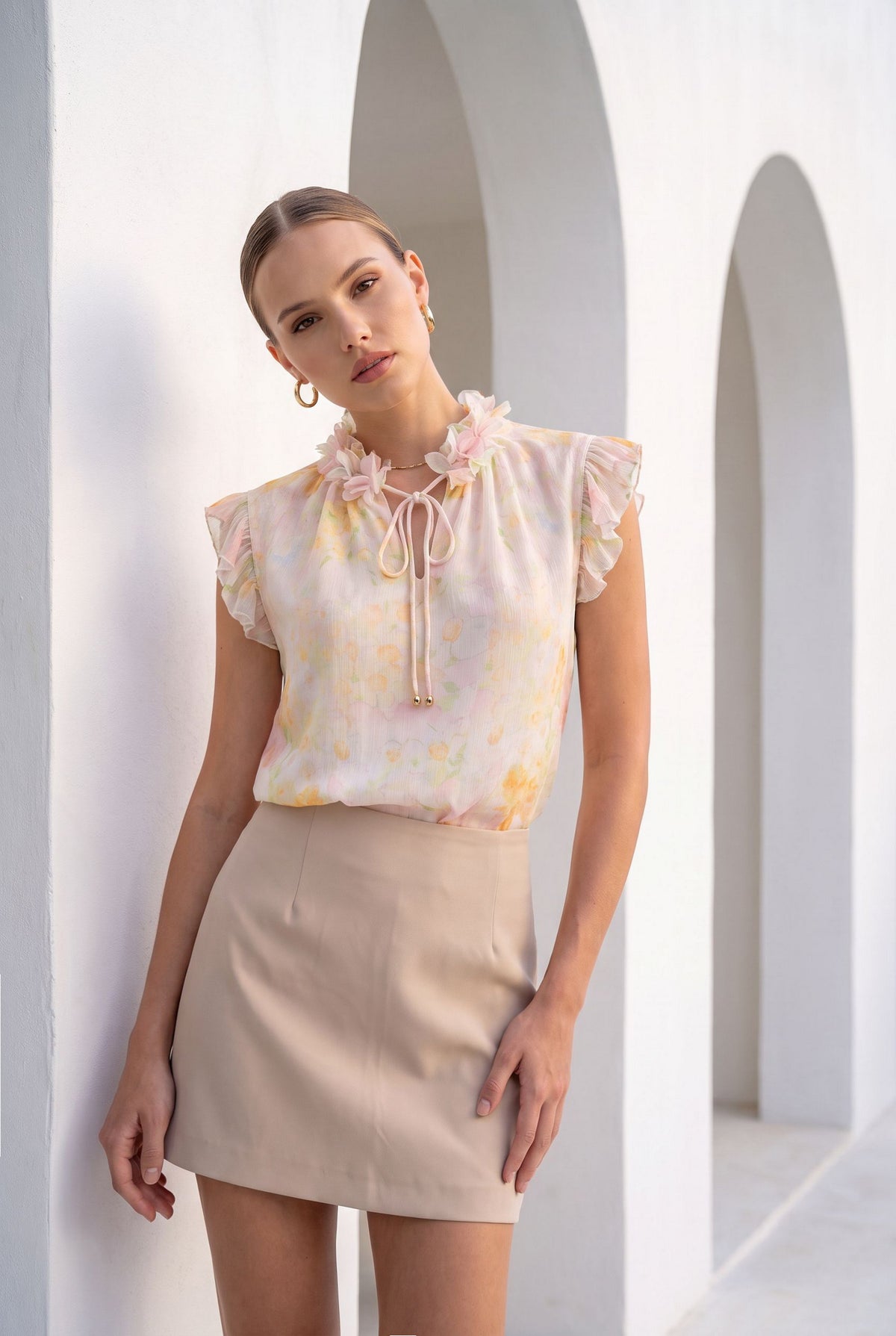 HONEY SLIK BLOUSE