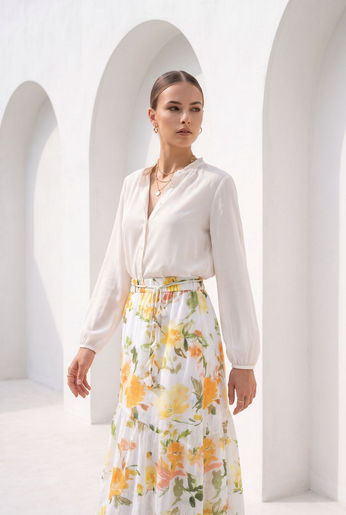 LAYLA LINEN SKIRT