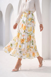 LAYLA LINEN SKIRT