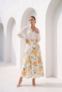 LAYLA LINEN SKIRT