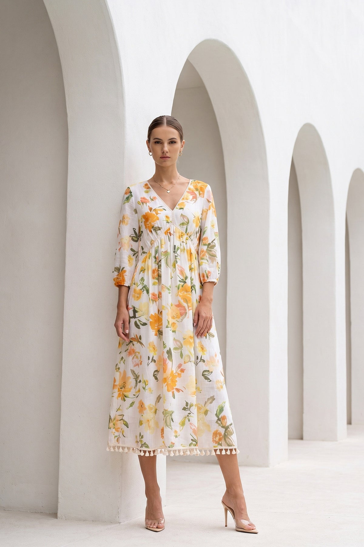 LAYLA LINEN DRESS