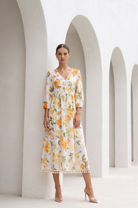 LAYLA LINEN DRESS