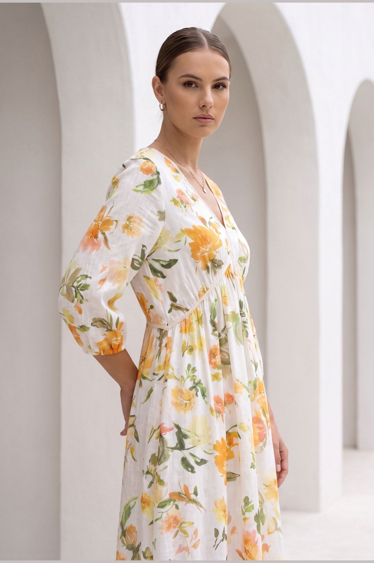 LAYLA LINEN DRESS