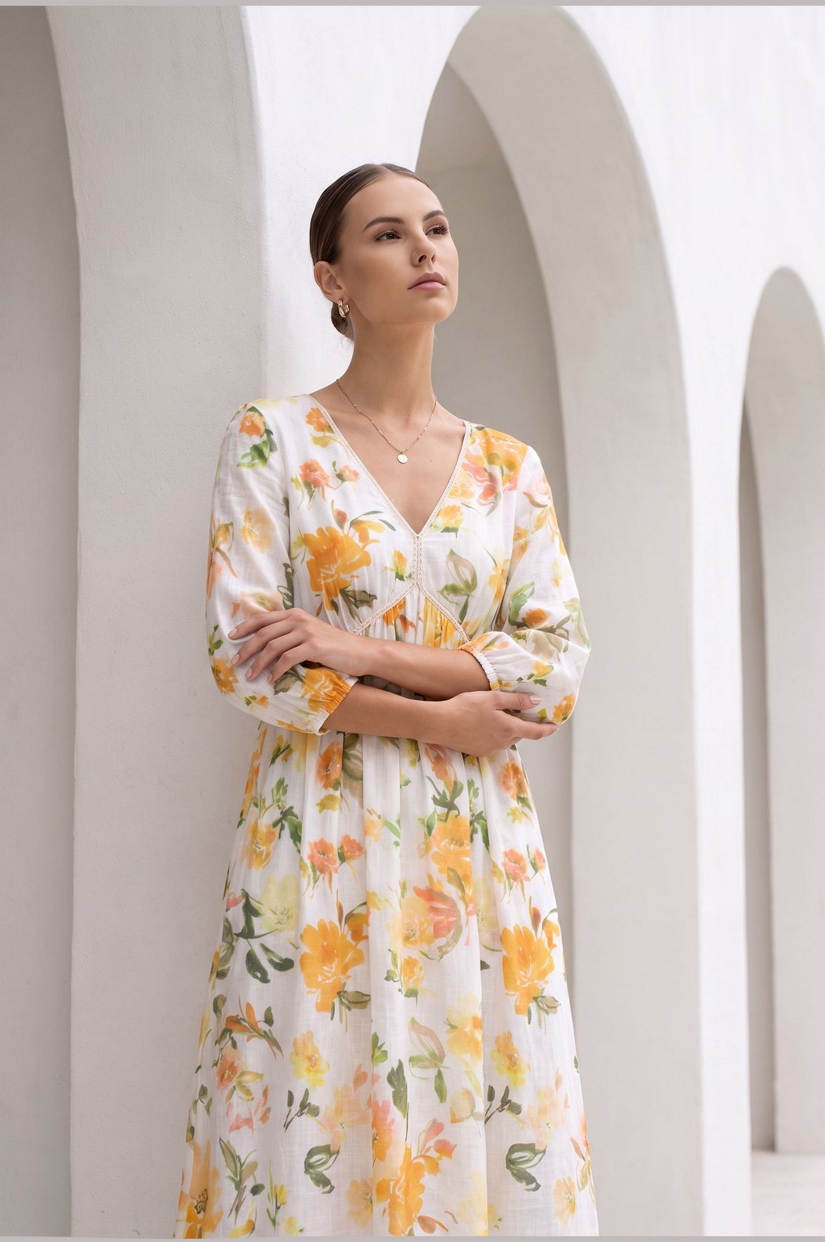 LAYLA LINEN DRESS