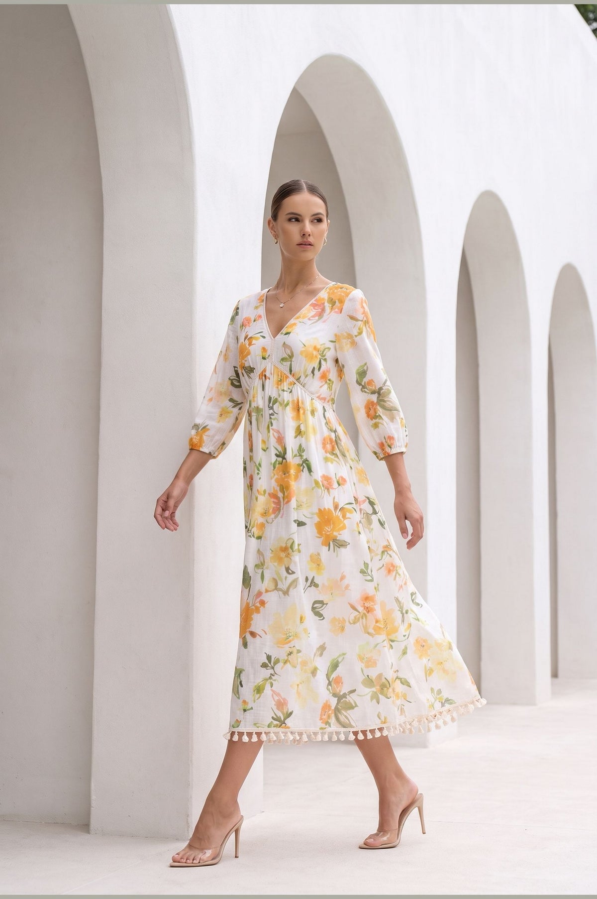 LAYLA LINEN DRESS