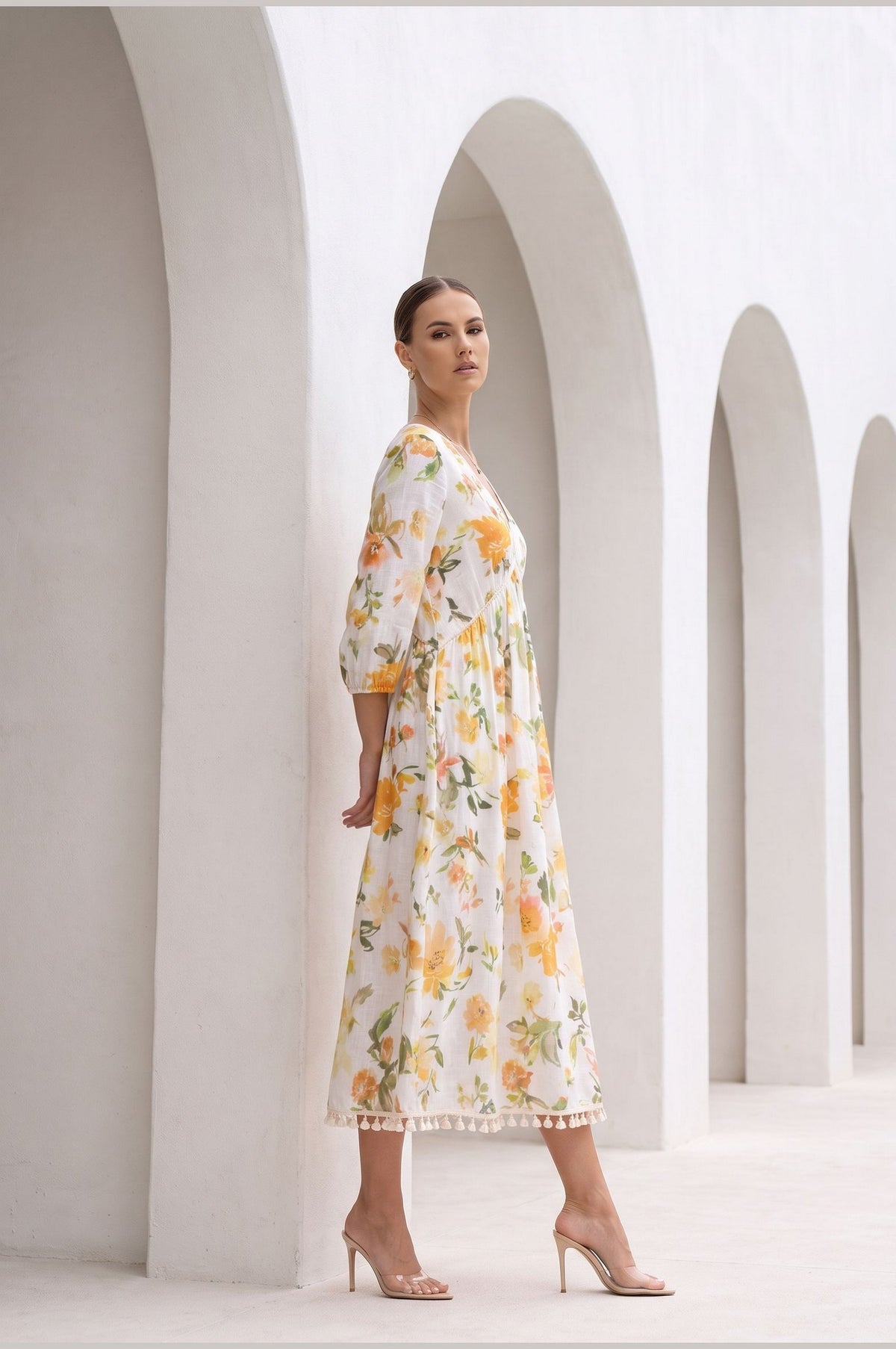 LAYLA LINEN DRESS