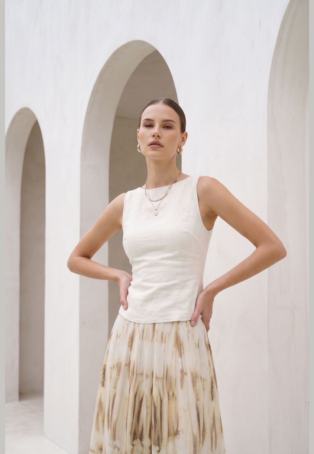 CHANTELLE PRINTED SKIRT