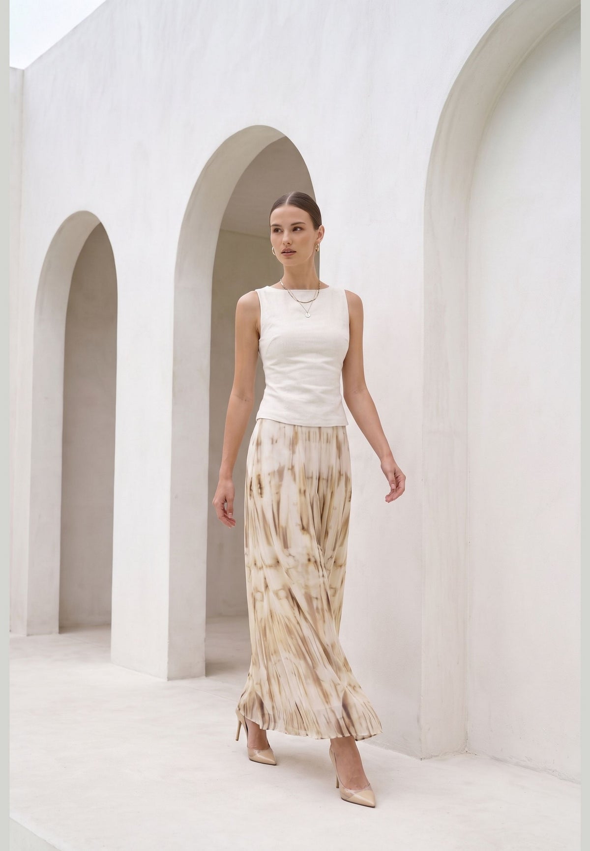 CHANTELLE PRINTED SKIRT