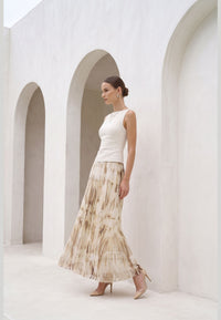 CHANTELLE PRINTED SKIRT