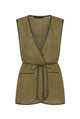 ORELIA LINEN VEST