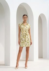 NOVA PRINTED SHORT DRESS
