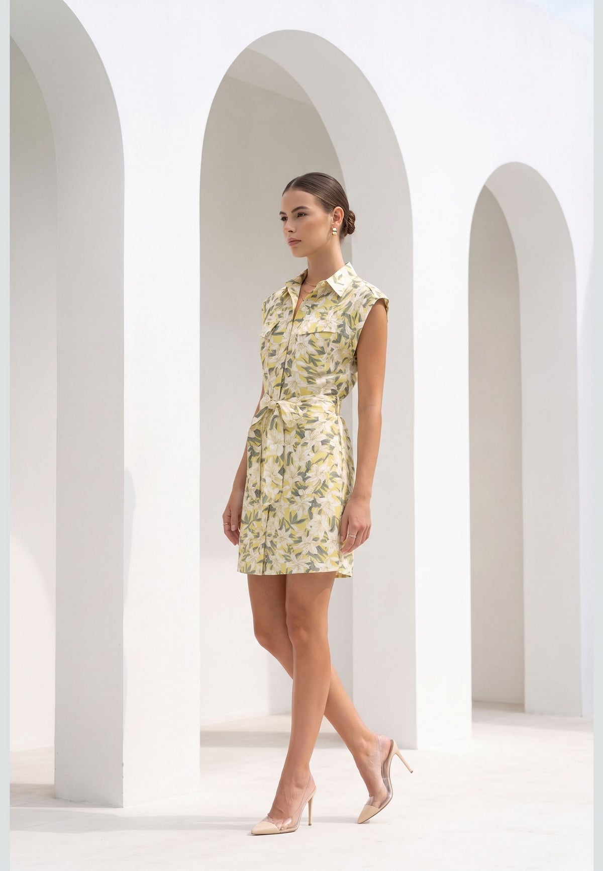 NOVA PRINTED SHORT DRESS