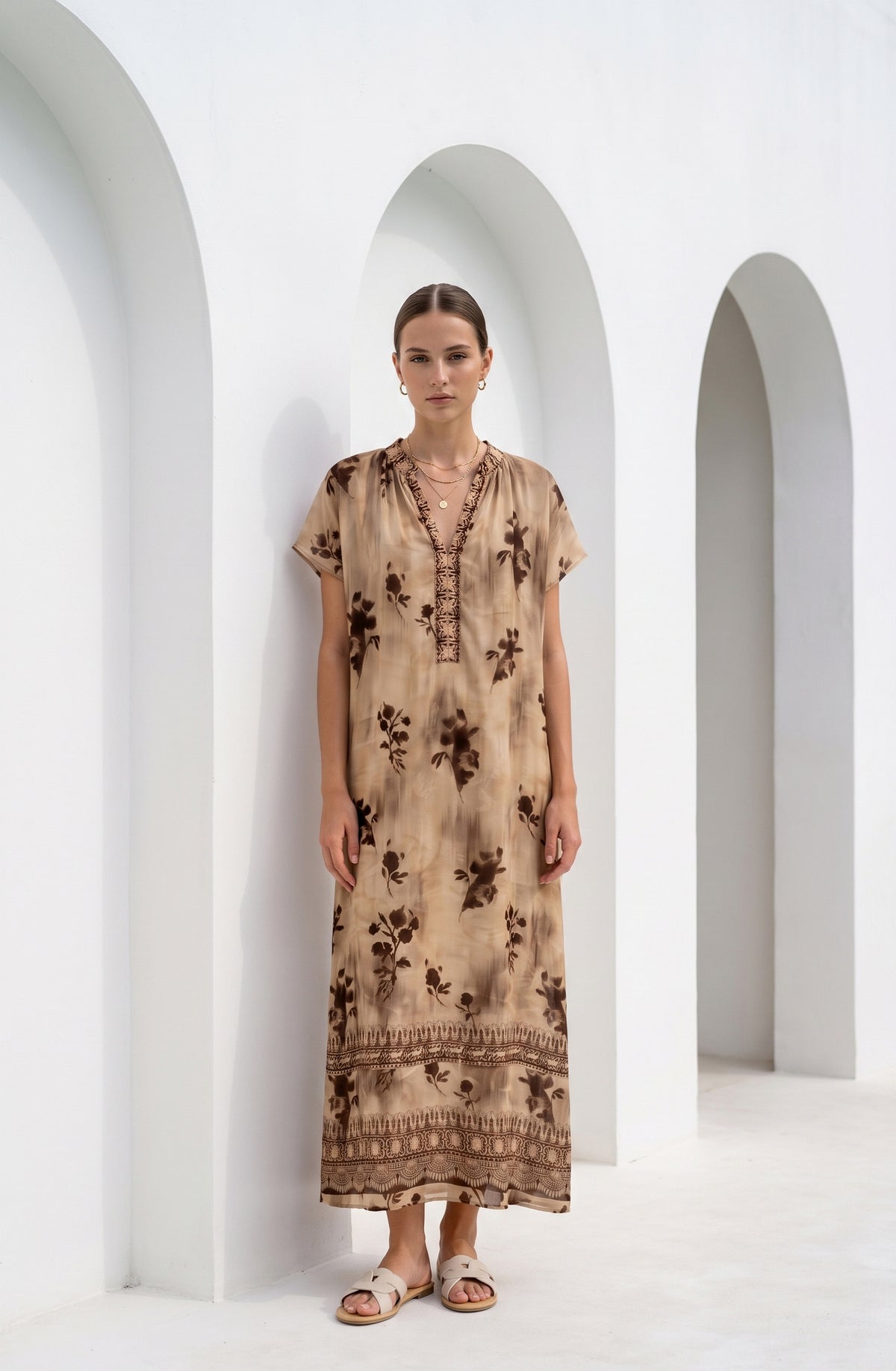 CELIA SHORT SLEEVES DRESS
