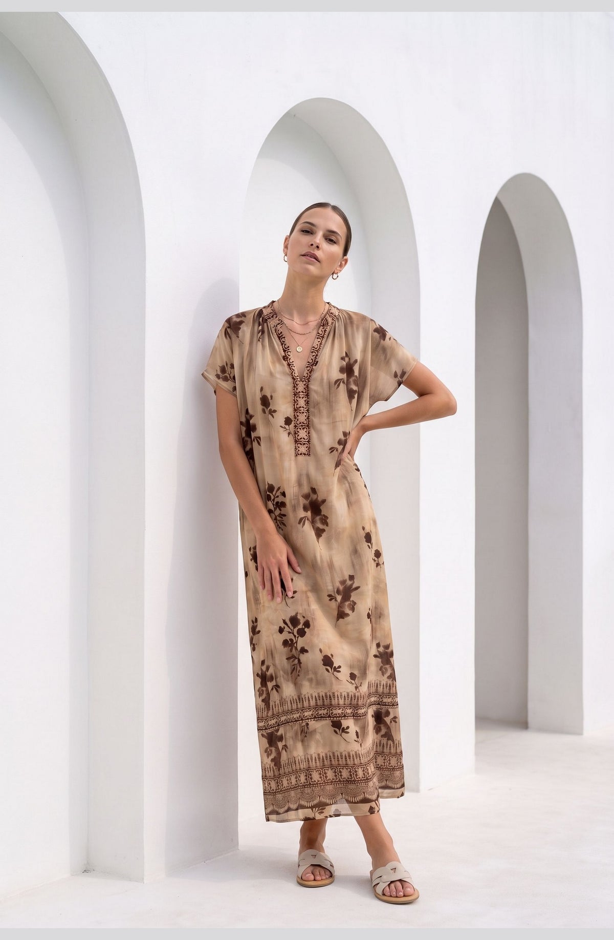 CELIA SHORT SLEEVES DRESS