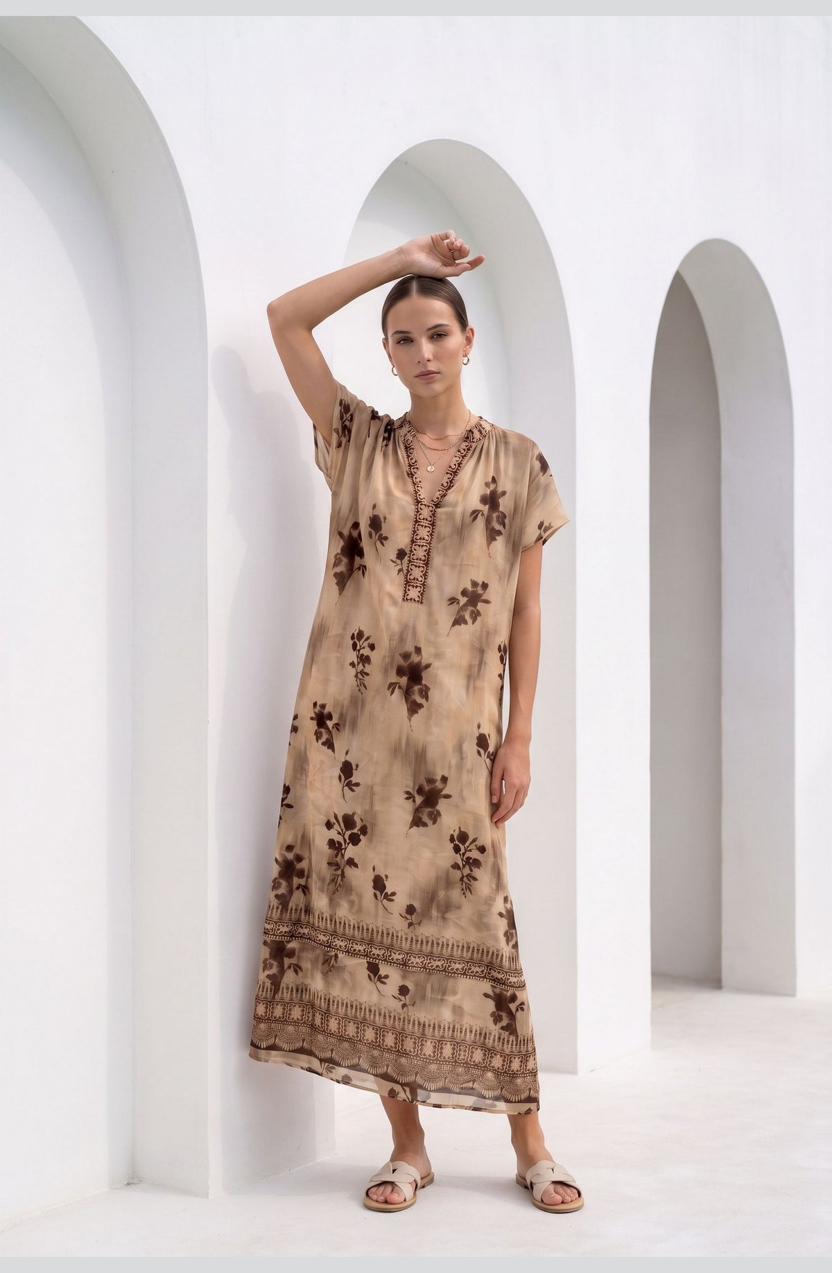 CELIA SHORT SLEEVES DRESS
