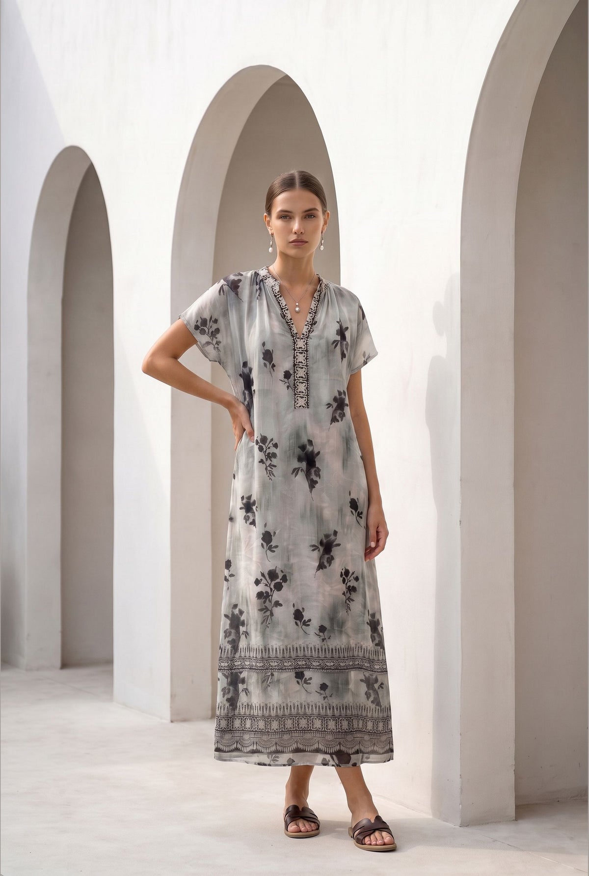 CELIA SHORT SLEEVES DRESS