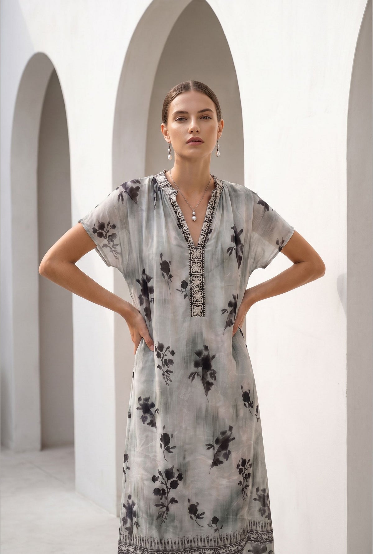 CELIA SHORT SLEEVES DRESS