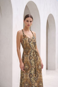 ALIDA PRINTED DRESS