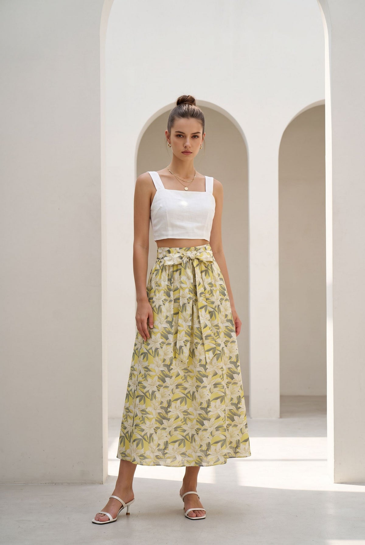 NOVA PRINTED SKIRT