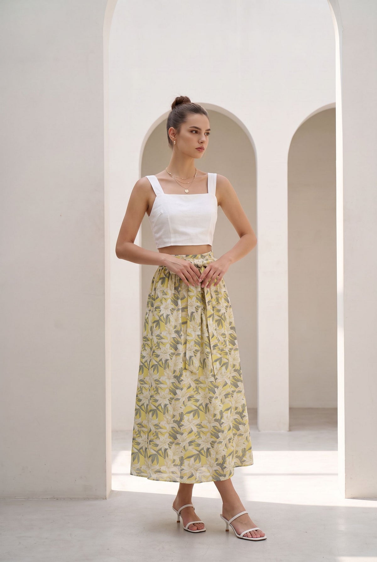 NOVA PRINTED SKIRT