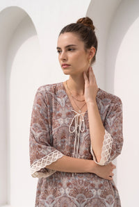 BRIGG PRINTED BLOUSE