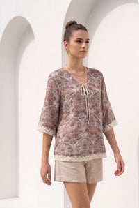 BRIGG PRINTED BLOUSE