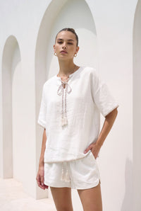 AVERY EMBROIDERED BLOUSE