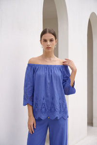 CALISTA COTTON BLOUSE