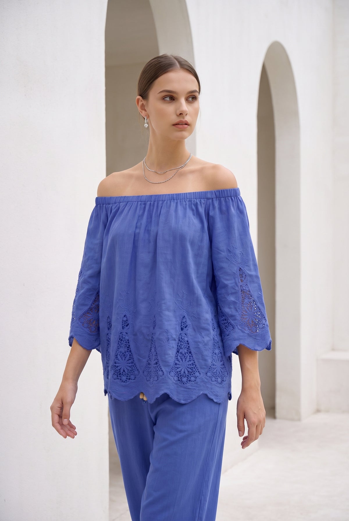 CALISTA COTTON BLOUSE