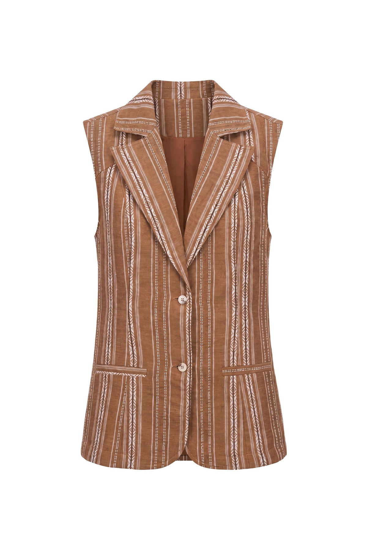 JASPER SLEEVELESS BLAZER