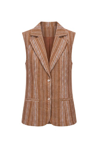 JASPER SLEEVELESS BLAZER