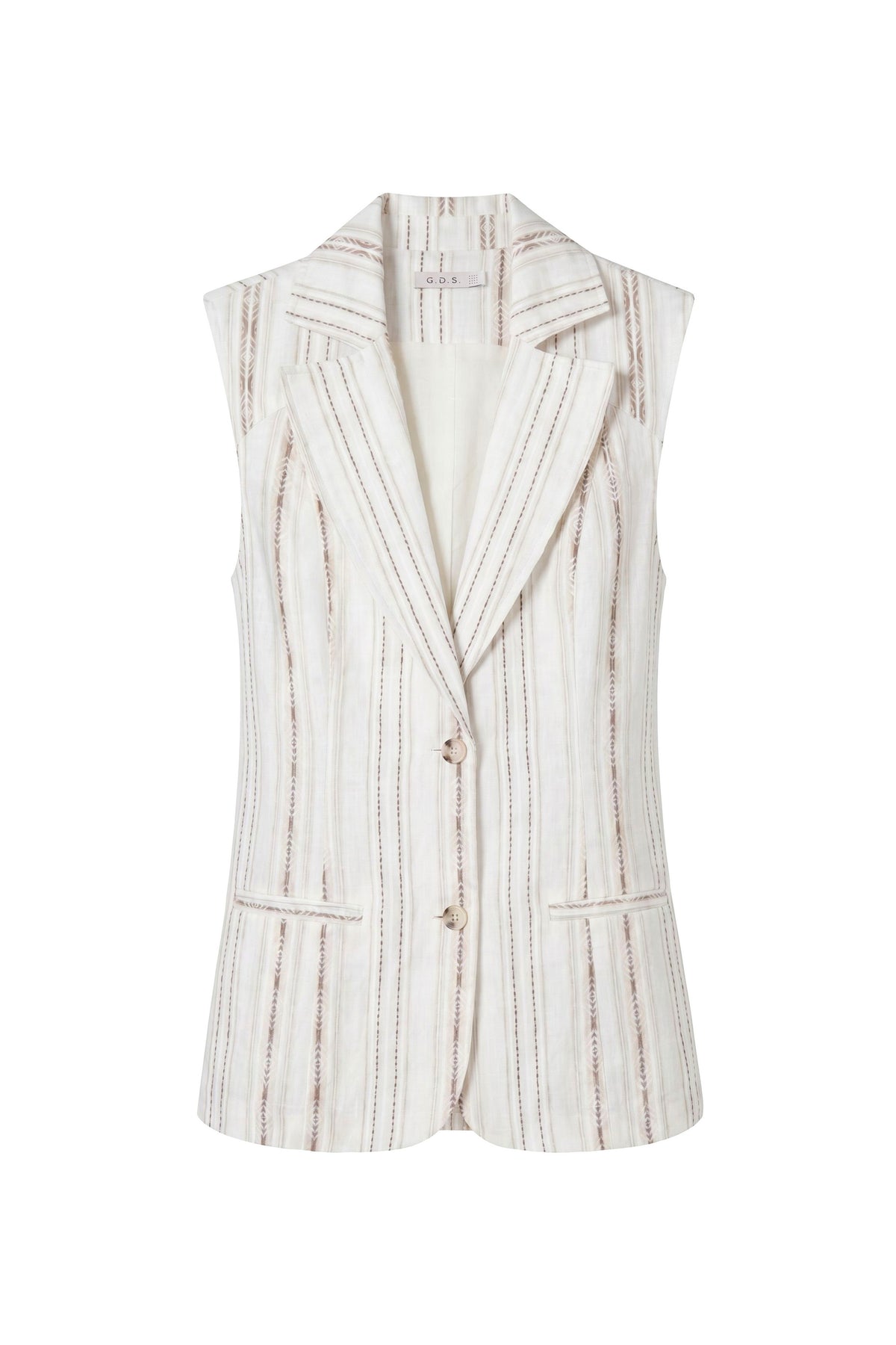 JASPER SLEEVELESS BLAZER