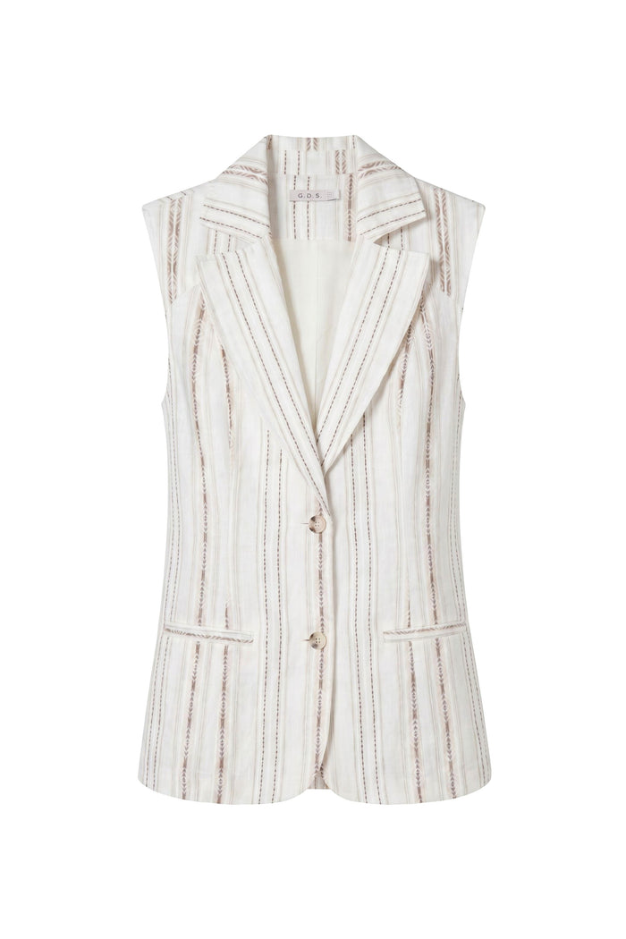 JASPER SLEEVELESS BLAZER