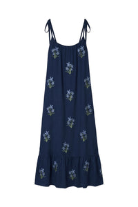 AUDETTE EMBROIDERED DRESS